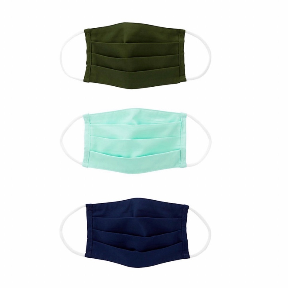 CARTER’S SOLID WASHABLE CLOTH FACE MASKS - ONE SIZE (NEW WITH TAGS) A14
